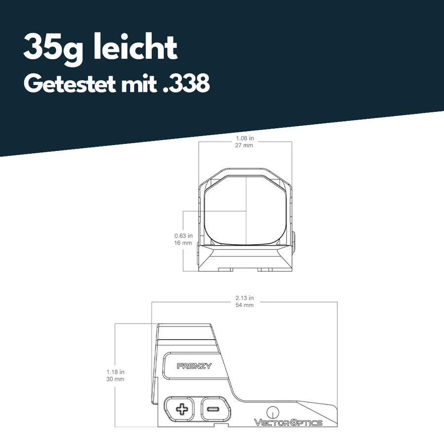 Vector Optics Frenzy 1x20x24 CZ Shadow 2 OR:lle