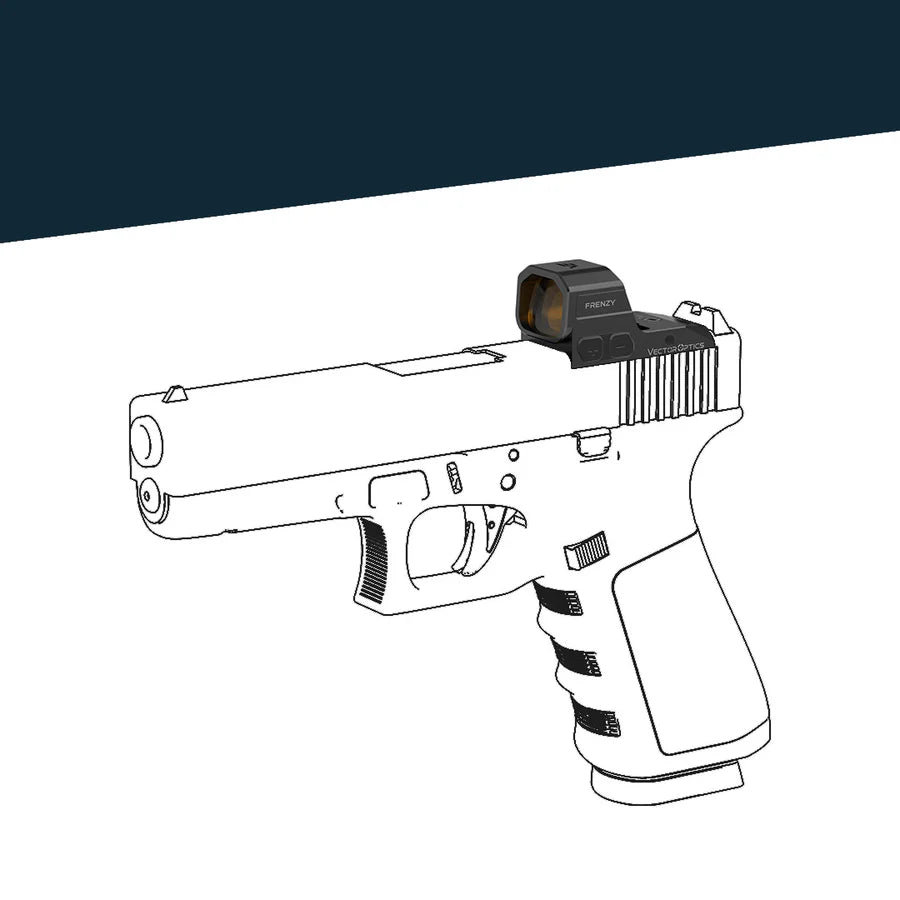 Vector Optics Frenzy 1x16x21 Glock MOS:lle