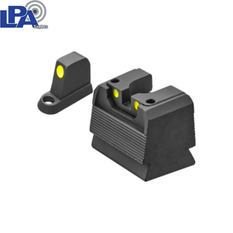 CZ P-10 Optics Ready semi-adjustable sight set | with luminescent dots LPA