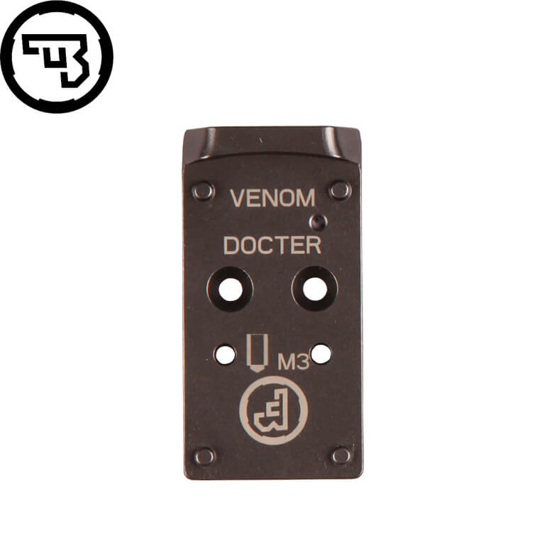 CZ P-10 adapterilevy | Docter footprint