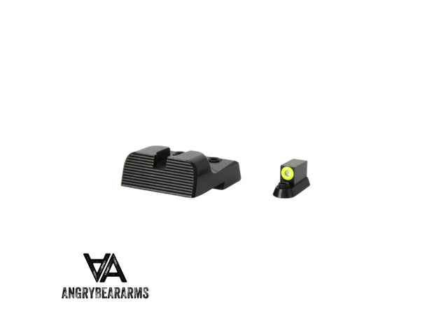 CZ P-10 night sights with tritium