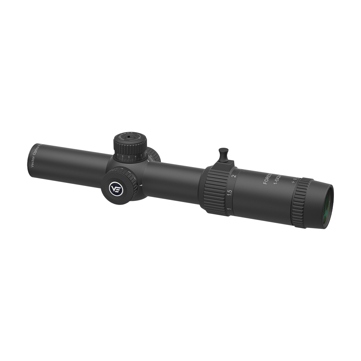 Vector Optics Forester 1-5x24SFP GenII kiväärin kiikaritähtäin