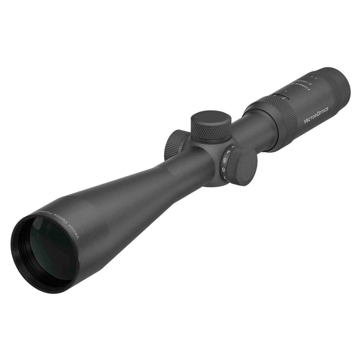 Vector Optics Forester 3-15x50SFP kiväärin kiikaritähtäin