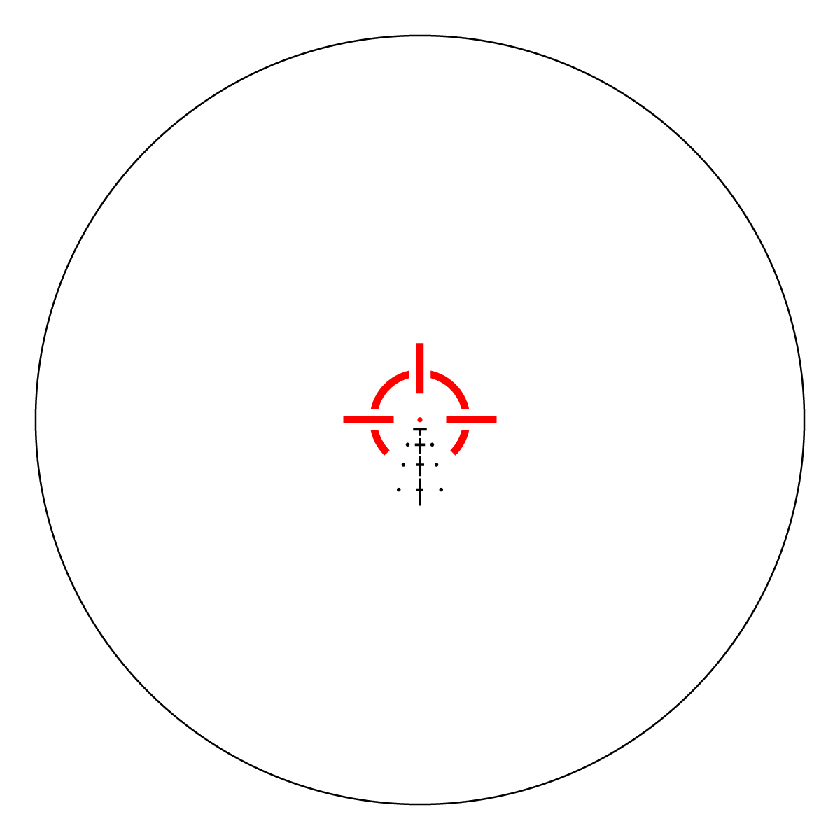 Vector Optics Paragon 4x24 erittäin kompakti prismakiväärin kiikaritähtäin