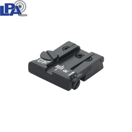 Ruger Mark adjustable rear sight | grooved