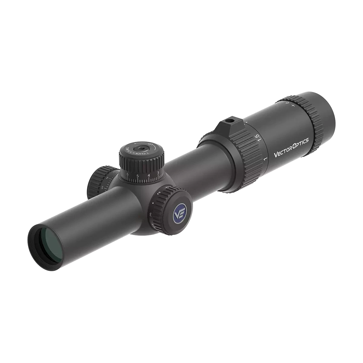 Vector Optics Forester 1-5x24 SFP Fiber kiikaritähtäin Vector Optics