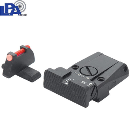 Springfield XD-XDM-XDS, HS Produkt HS-9, SF19 & S-Line adjustable sight set with fiber optics LPA