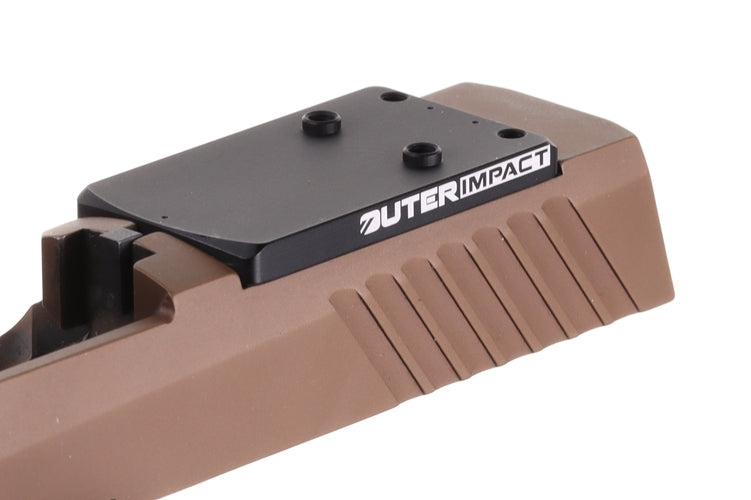 Sig P320 X5 Legion, M17, M18 red dot plate | Holosun K-series footprint Outer Impact