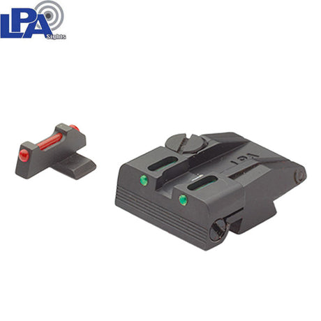 Beretta PX4 adjustable sight set with fiber optics LPA