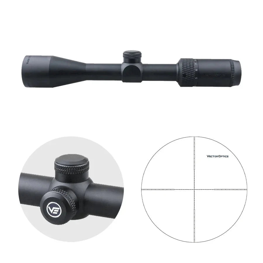 Vector Optics Matiz 3-9x40 SFP MIL kiväärin kiikaritähtäin Vector Optics