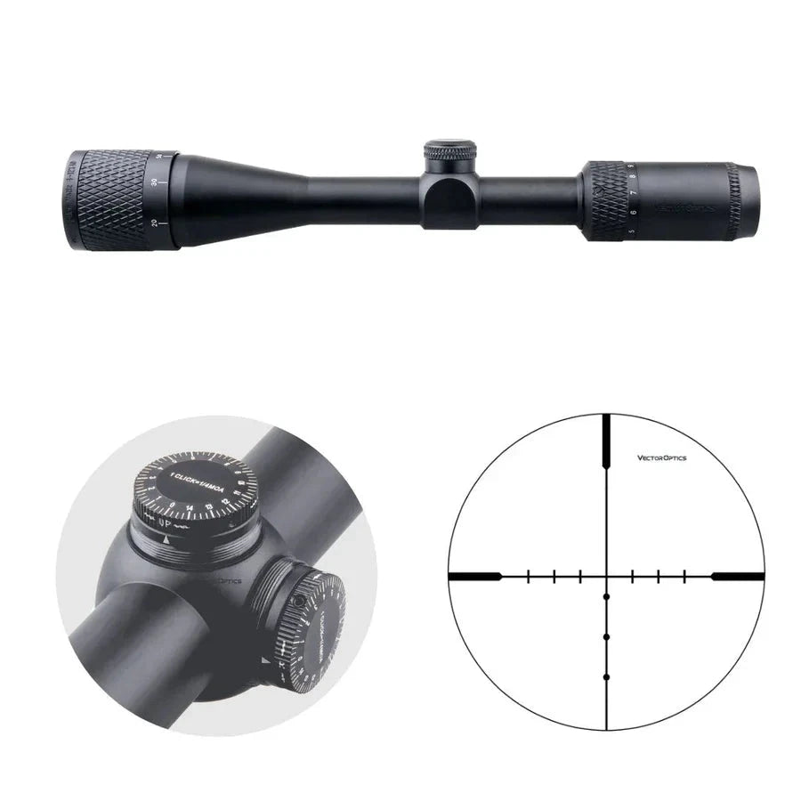 Vector Optics Matiz 4-12x40 SFP kivääri kiikaritähtäin Vector Optics
