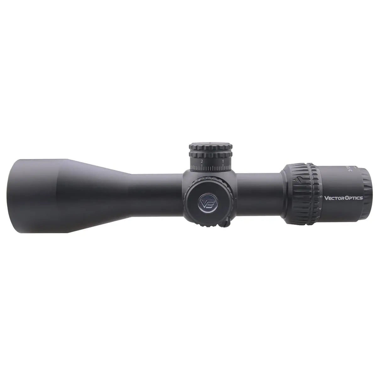 Vector Optics Veyron 3-12x44 FFP kompakti kiväärin kiikaritähtäin