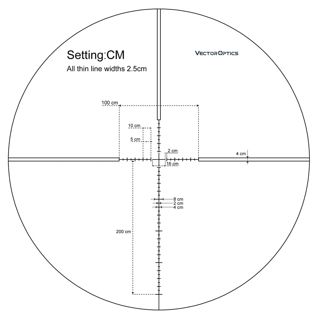 Vector Optics Veyron 6-24x44 FFP kiväärin kiikaritähtäin