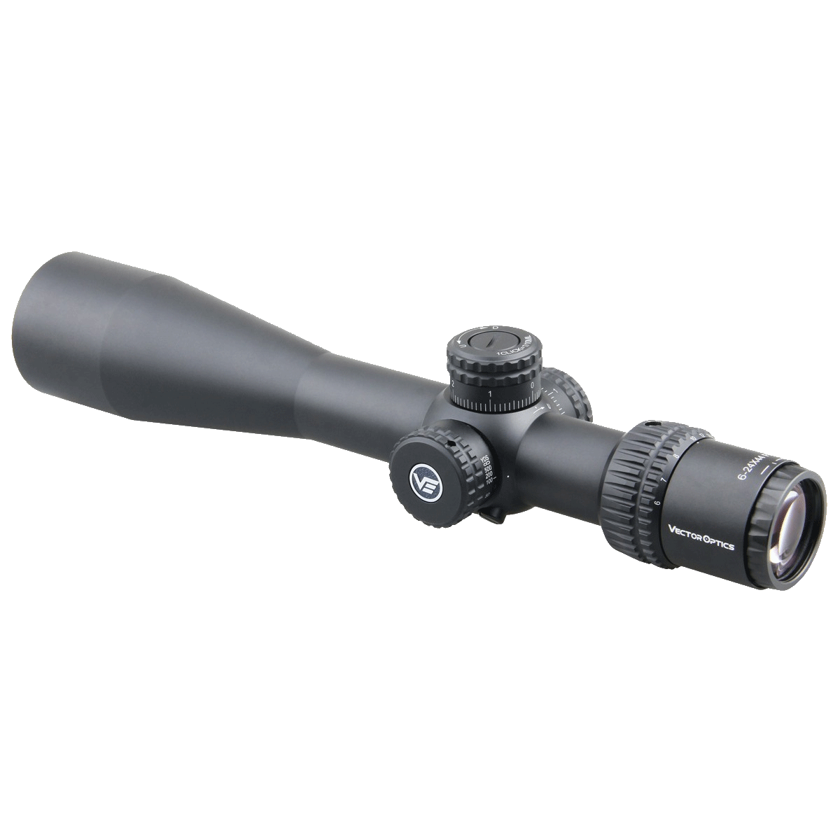 Vector Optics Veyron 6-24x44 FFP kiväärin kiikaritähtäin