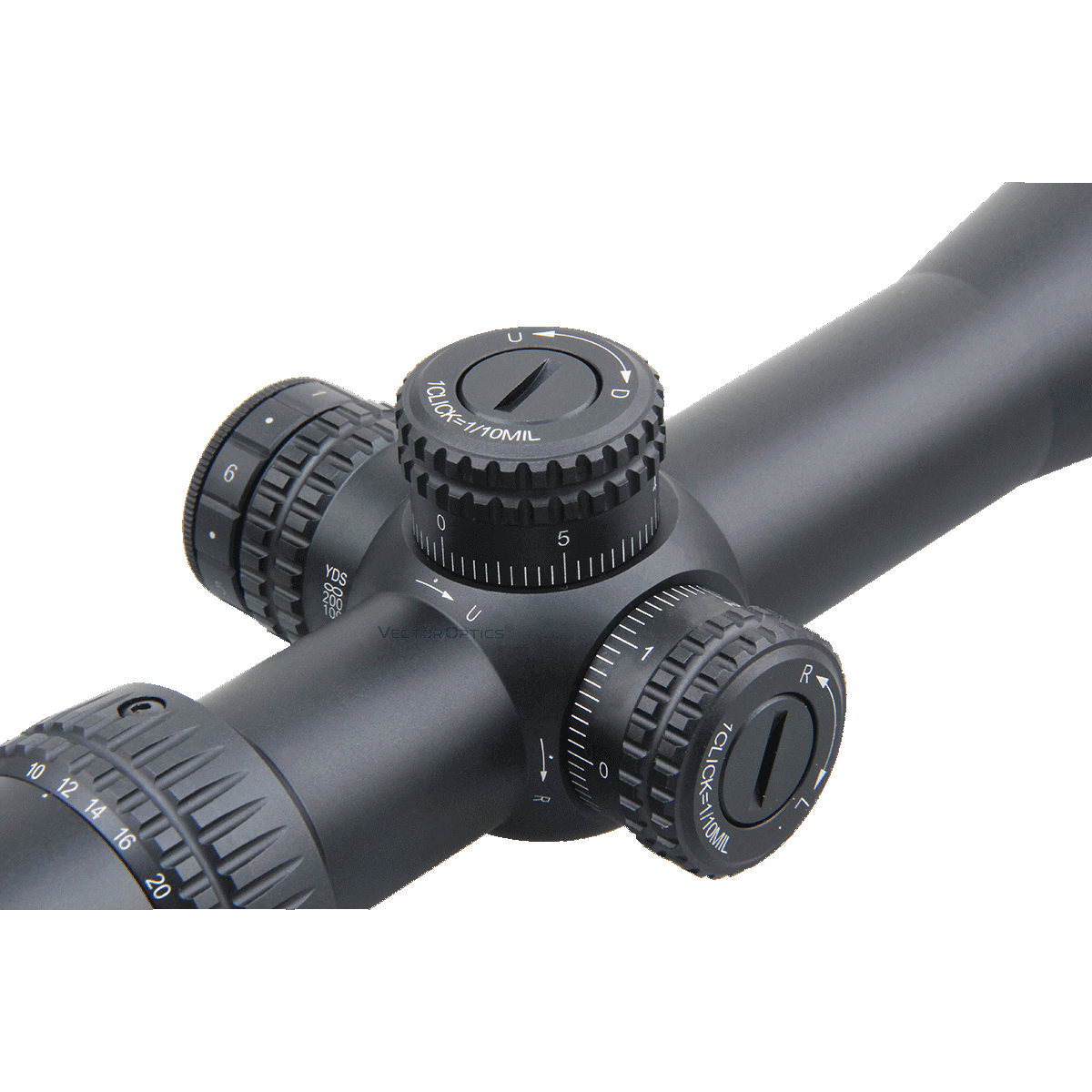 Vector Optics Veyron 6-24x44 IR First Focal Plane valaistu kiväärin kiikaritähtäin Vector Optics