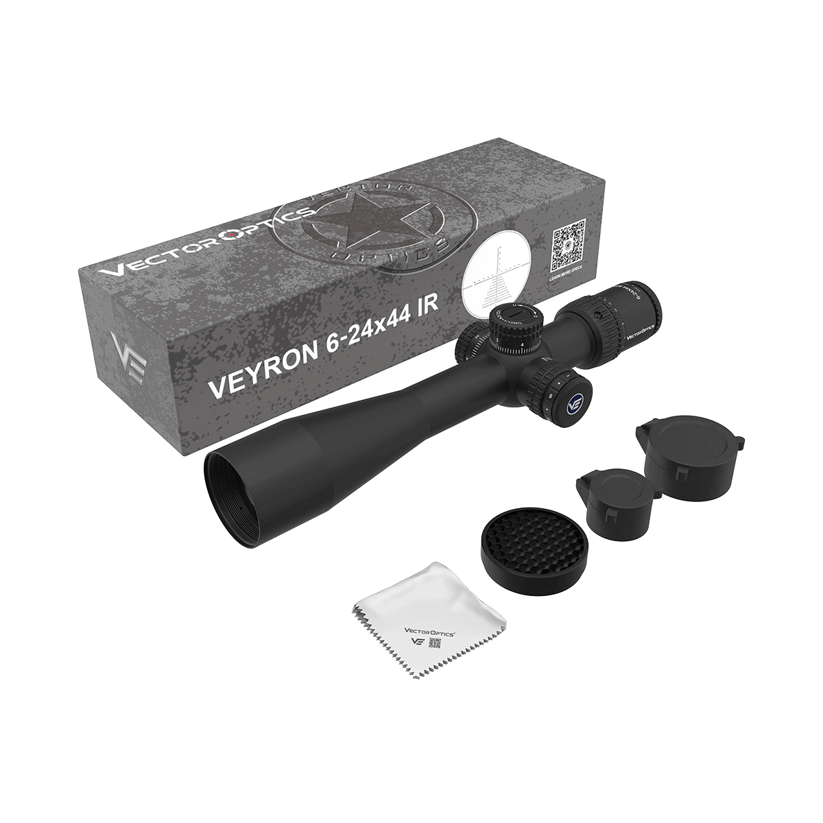 Vector Optics Veyron 6-24x44IR SFP kompakti kiikaritähtäin Vector Optics