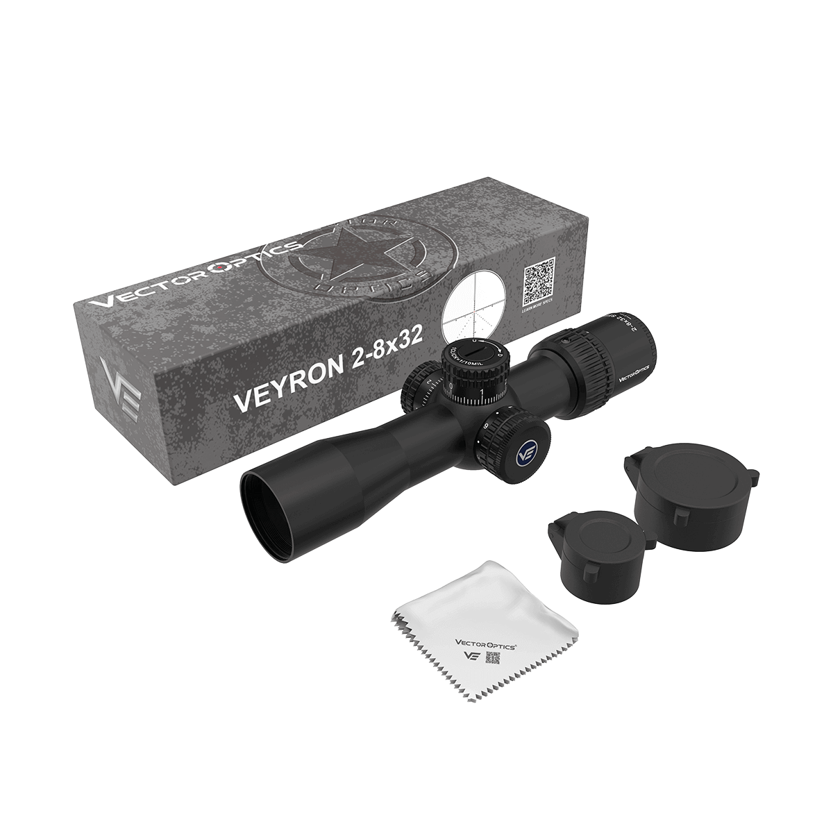 Vector Optics Veyron 2-8x32IR kompakti kiväärin kiikaritähtäin Vector Optics