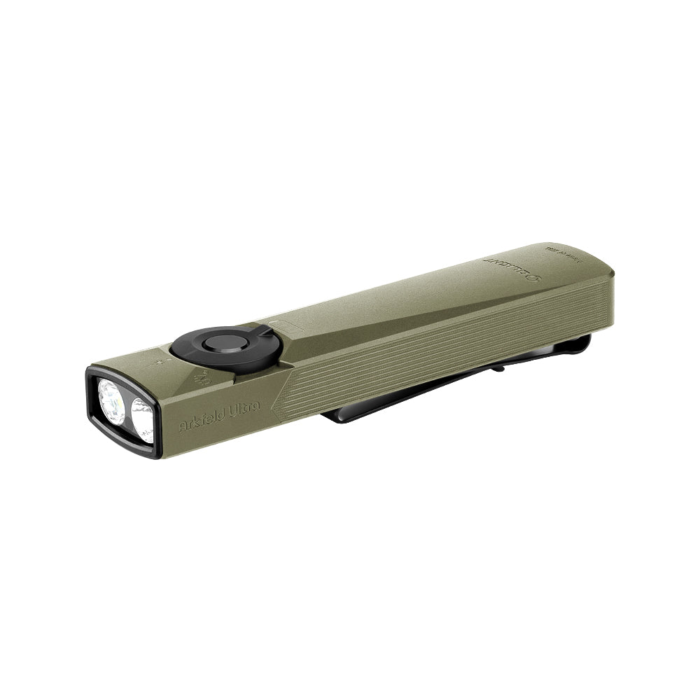 Olight Arkfeld Ultra | litteä 3-in-1 EDC valaisin | 1.400 lm - Olive Green