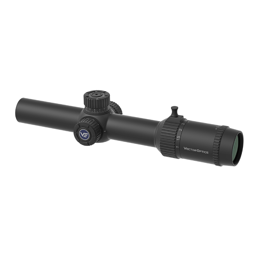 Vector Optics Forester 1-8x24 Fiber SFP kiväärikiikaritähtäin