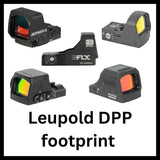Punapistetähtäimet Leupold DPP footprintilla