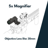 Vector Optics Paragon 5x30 suurennuslasi Micro 