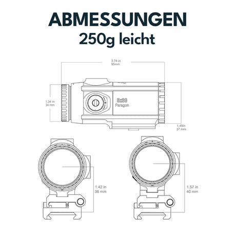 Vector Optics Paragon 5x30 suurennin Micro
