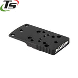 1911 [BoMar Cut] punapistetähtäinkiinnike | tyyppi B [RMR & RTS footprint]