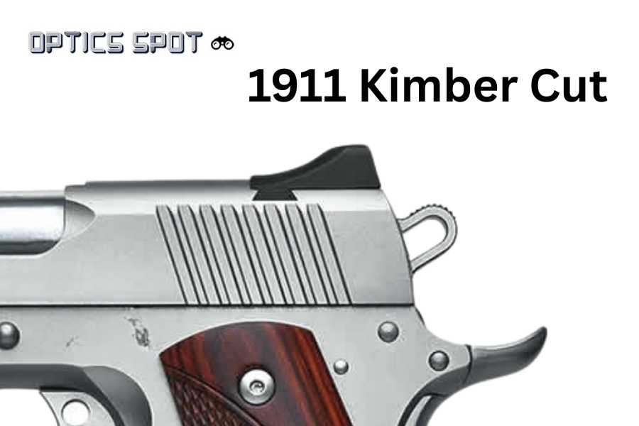 1911 [Kimber Cut] säädettävä tähtäinjärjestelmä kuituoptiikalla 