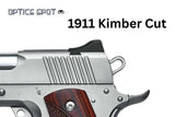 1911 [Kimber Cut] säädettävä tähtäinjärjestelmä kuituoptiikalla 