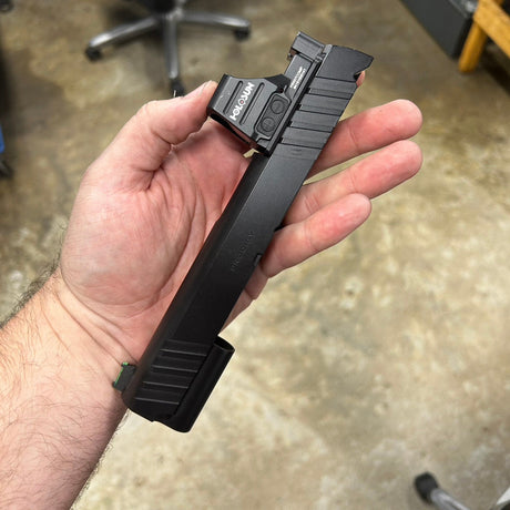 Springfield 1911 DS Prodigy adapterilevy with takatähtäin | Trijicon RMR footprint