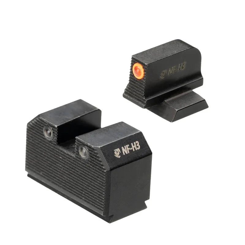 Beretta [APX A1 & APX RDO] Optics Ready korkeat rautähtäimet | tritium Night Fisionilla