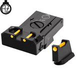 CZ 75B, CZ P-01, CZ 75 SP-01 säädettävät rautähtäimet valokuidulla | tyyppi B Zendl