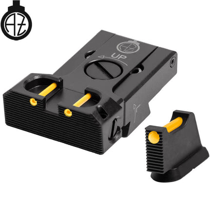 CZ 75B, CZ P-01, CZ 75 SP-01 säädettävät rautähtäimet kuituoptiikalla | type B Zendl