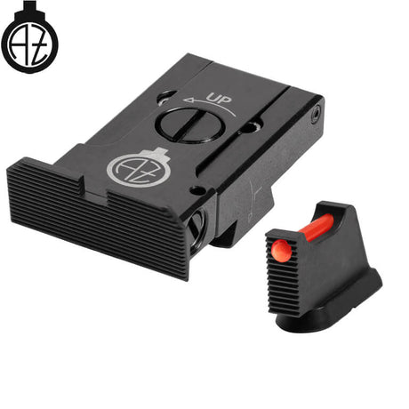 CZ 75B CZ P-01 CZ 75 SP-01 säädettävät rautähtäimet kuituoptiikalla | tyyppi