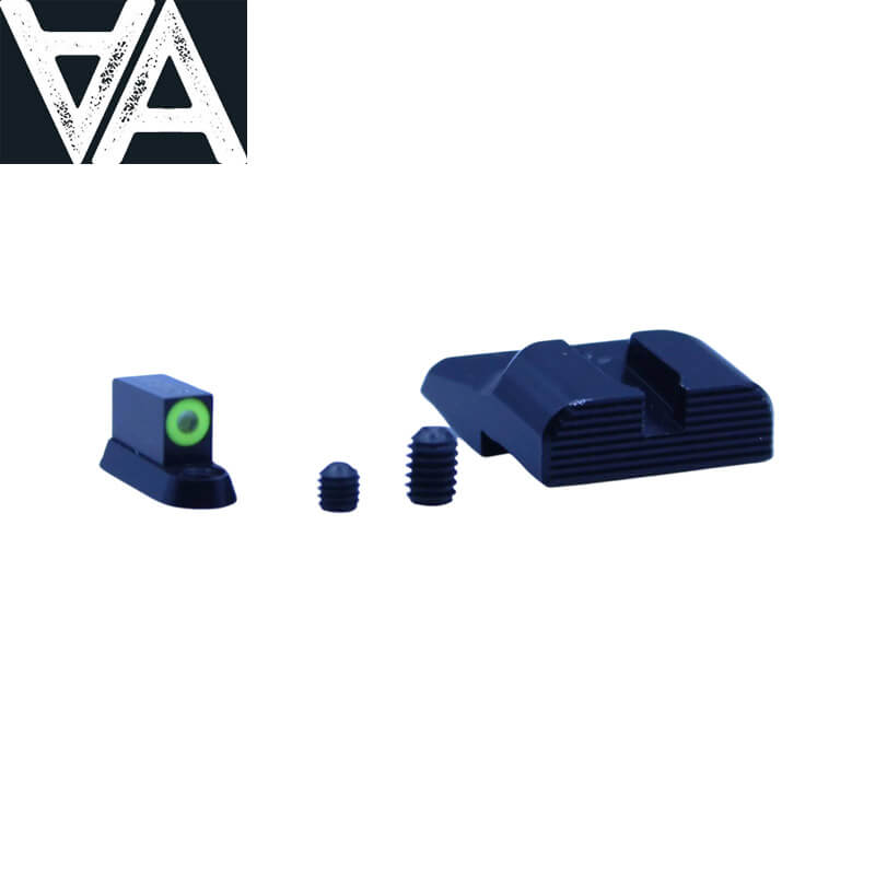CZ P-07, CZ P-09 yöllä tähtäimet tritiumin kanssa 