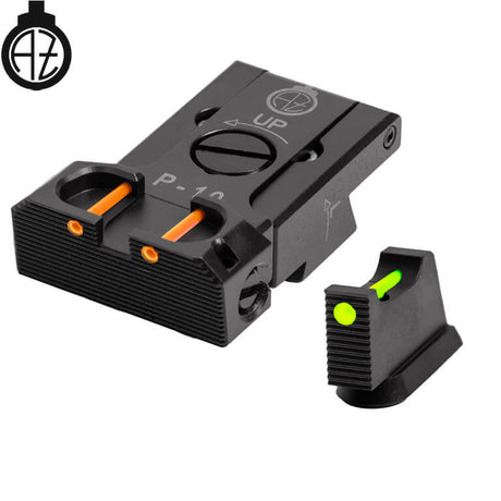 CZ P-10 säädettävät rautähtäimet kuituoptiikalla | tyyppi B