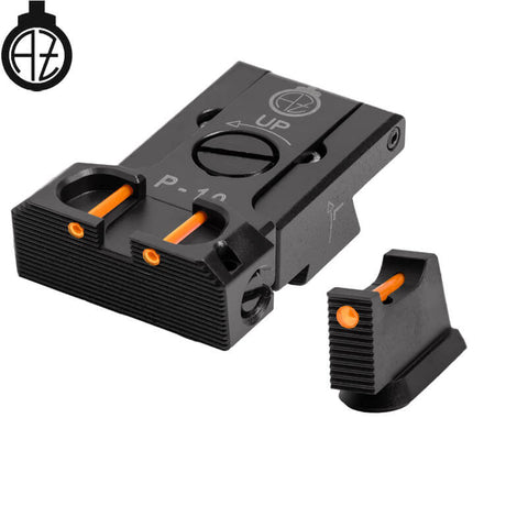 CZ P-10 säädettävät rautähtäimet kuituoptiikalla | tyyppi B