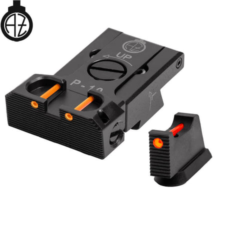 CZ P-10 säädettävät rautähtäimet kuituoptiikalla | tyyppi B