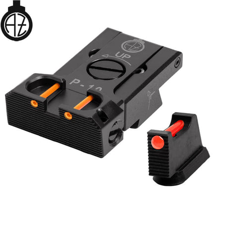 CZ P-10 säädettävät rautähtäimet kuituoptiikalla | tyyppi B