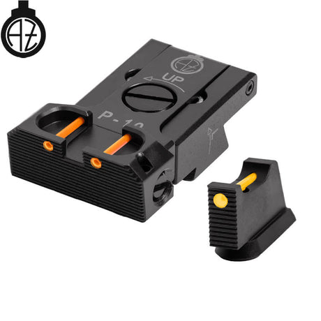 CZ P-10 säädettävät rautähtäimet kuituoptiikalla | tyyppi B