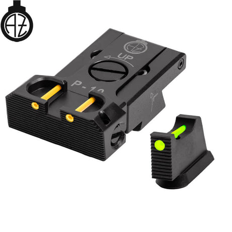 CZ P-10 säädettävät rautähtäimet kuituoptiikalla | tyyppi B