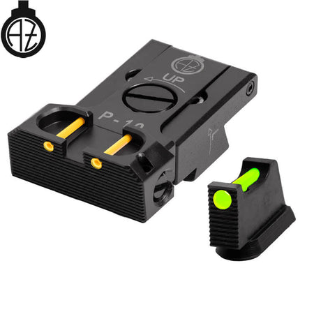 CZ P-10 säädettävät rautähtäimet kuituoptiikalla | tyyppi B
