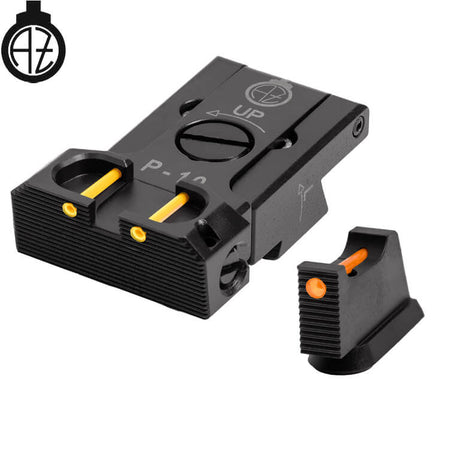 CZ P-10 säädettävät rautähtäimet kuituoptiikalla | tyyppi B
