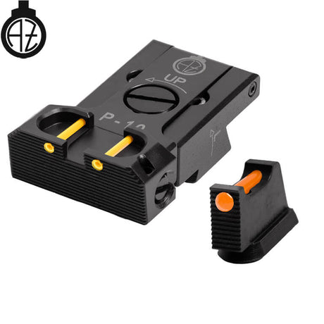 CZ P-10 säädettävät rautähtäimet kuituoptiikalla | tyyppi B