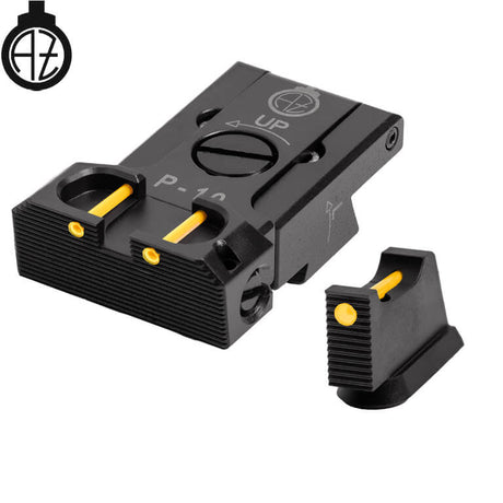 CZ P-10 säädettävät rautähtäimet kuituoptiikalla | tyyppi B