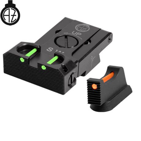 CZ Shadow 2, CZ 75 SP-01 Shadow säädettävät rautähtäimet valokuidulla | type B