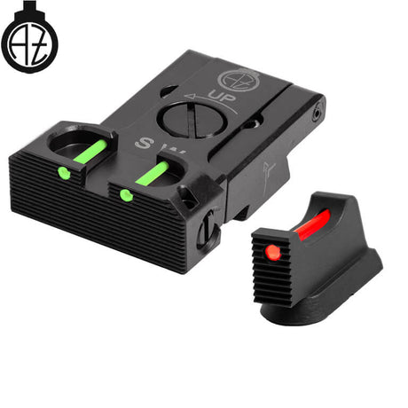 CZ Shadow 2, CZ 75 SP-01 Shadow säädettävät rautähtäimet valokuidulla | type B