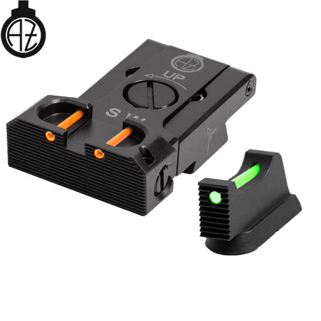 CZ Shadow 2, CZ 75 SP-01 Shadow säädettävät rautähtäimet valokuidulla | type B
