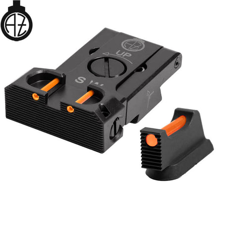 CZ Shadow 2, CZ 75 SP-01 Shadow säädettävät rautähtäimet valokuidulla | type B