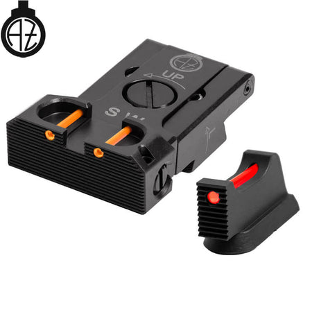 CZ Shadow 2, CZ 75 SP-01 Shadow säädettävät rautähtäimet valokuidulla | type B
